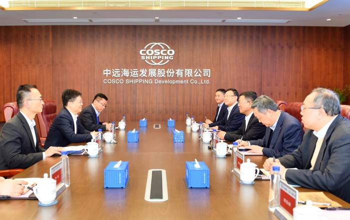 Internal Synergy | Shanghai COSCO SHIPPING Visits COSCO SHIPPING Development