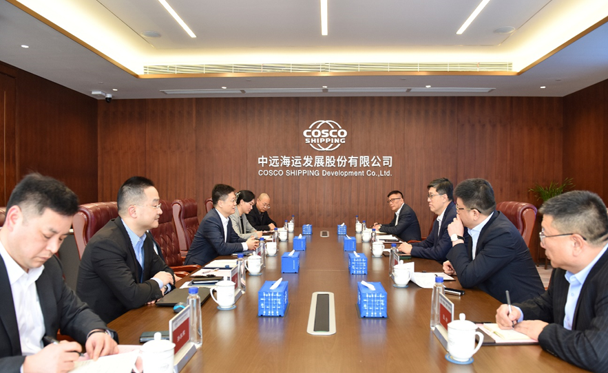 Internal Synergy | COSCO SHIPPING (Hong Kong) Co., Limited visited COSCO SHIPPING Development