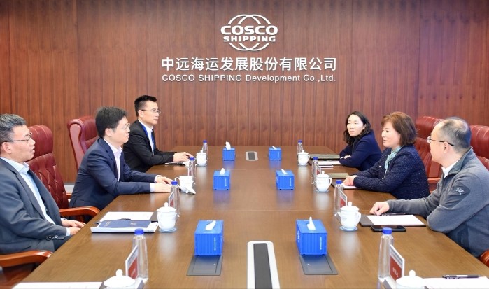 Internal Synergy | COSCO SHIPPING Finance Visits COSCO SHIPPING Development